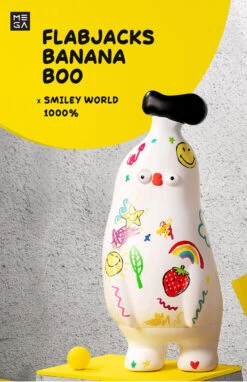 MEGA COLLECTION 1000% FLABJACKS Banana Boo × Smiley -Pop Mart Sale Shop 1000 FLABJACKS Smiley 01 ERWCWGxT1o 1200x1855