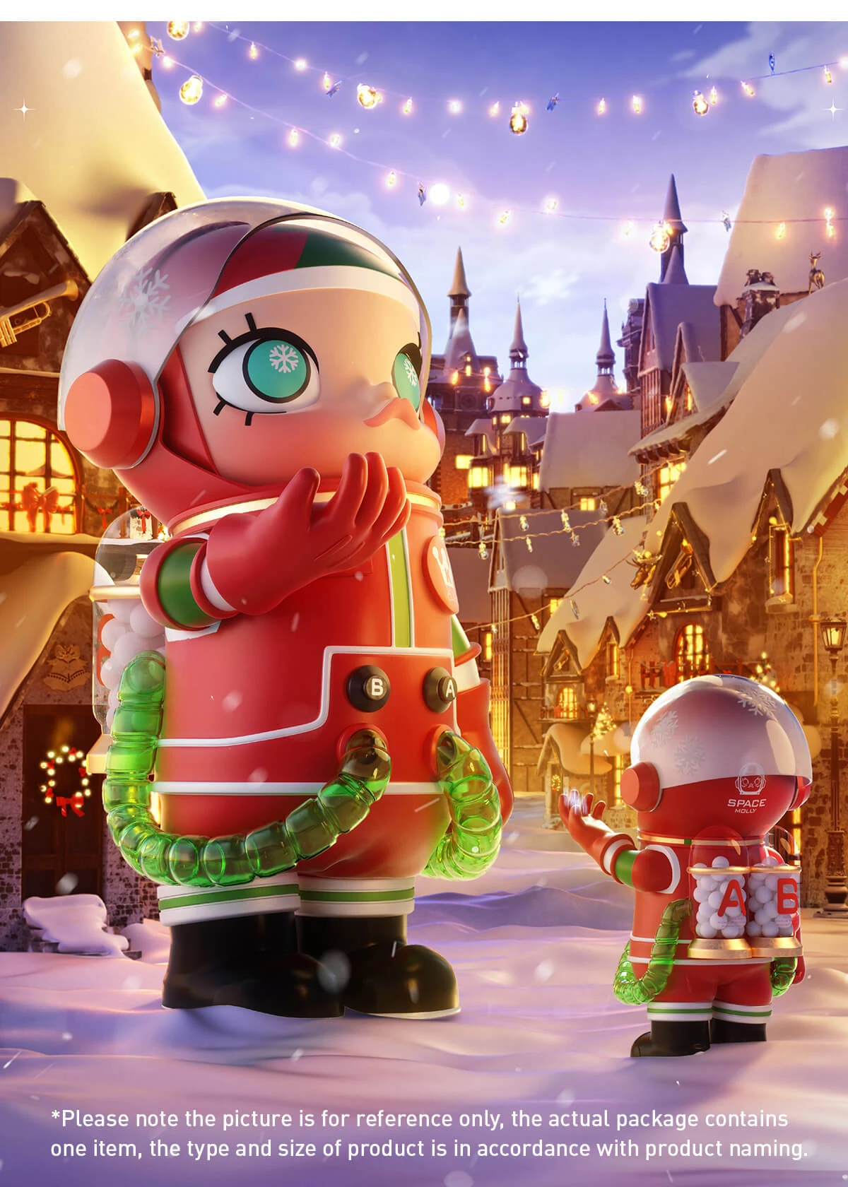 MEGA COLLECTION 1000% SPACE MOLLY Christmas MEGA COLLECTION 1000% SPACE MOLLY Christmas -Pop Mart Sale Shop