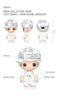 MEGA COLLECTION 1000% JUST DIMOO × Jean-Michel Basquiat -Pop Mart Sale Shop 1000 dimoo basquiat 02 FmOvCibj8D 1200x2009