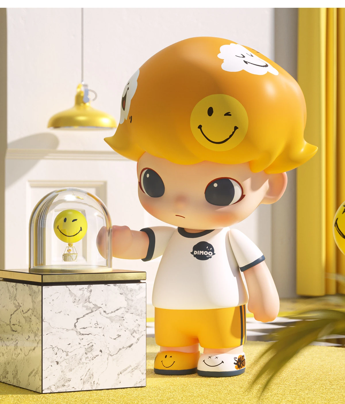 MEGA COLLECTION 1000% JUST DIMOO × SmileyWorld MEGA COLLECTION 1000% JUST DIMOO × SmileyWorld -Pop Mart Sale Shop