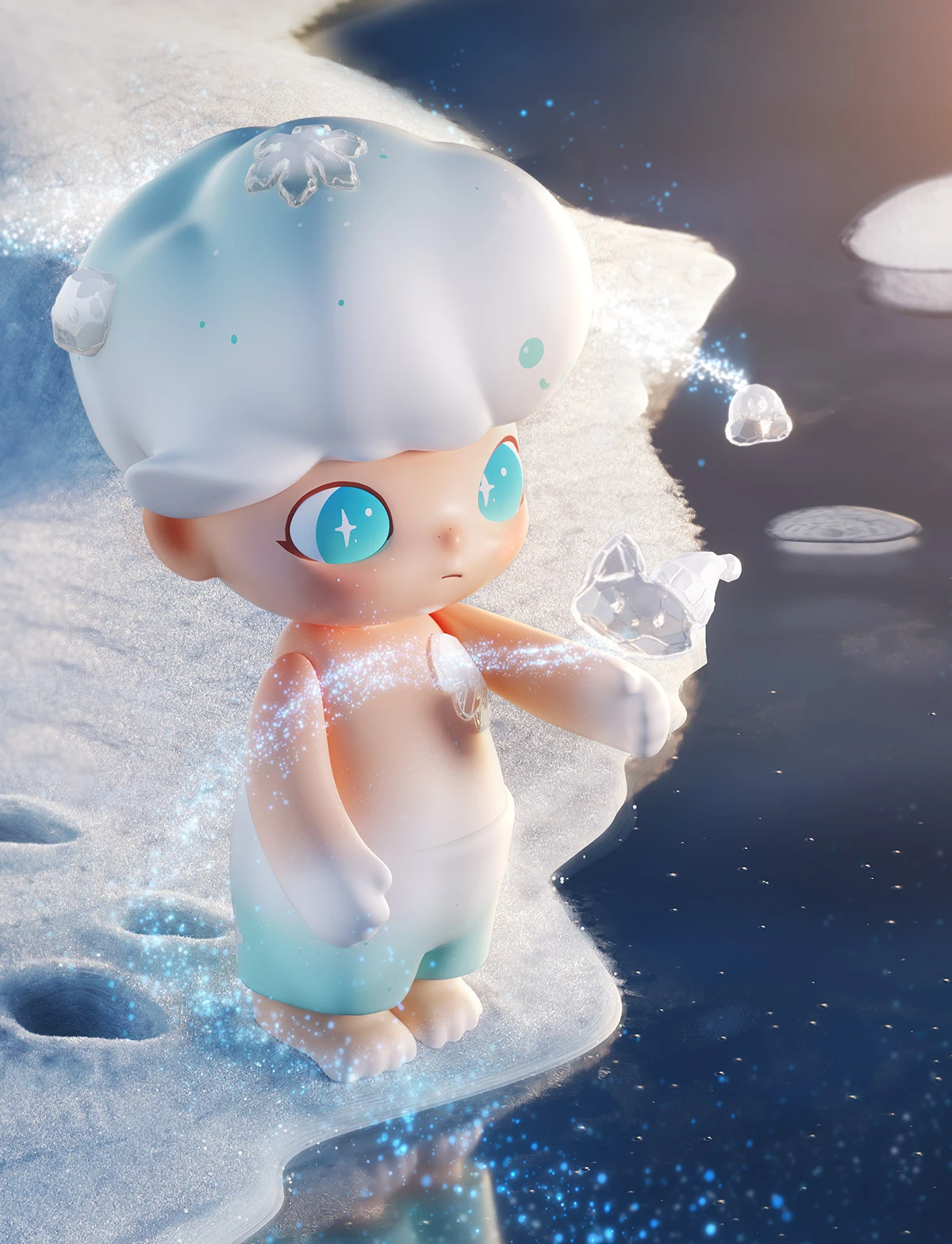 MEGA COLLECTION 1000% JUST DIMOO Snowman MEGA COLLECTION 1000% JUST DIMOO Snowman -Pop Mart Sale Shop