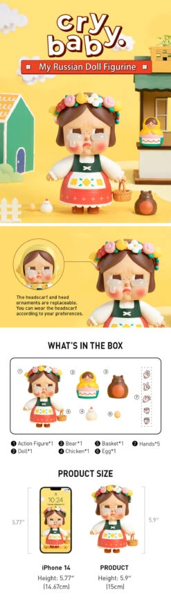 CRYBABY My Russian Doll Figurine -Pop Mart Sale Shop 20231011 143346 494348 1200x4226