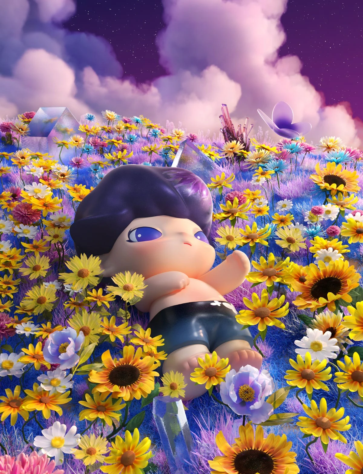 MEGA JUST DIMOO 1000% MIKA NINAGAWA MEGA JUST DIMOO 1000% MIKA NINAGAWA -Pop Mart Sale Shop