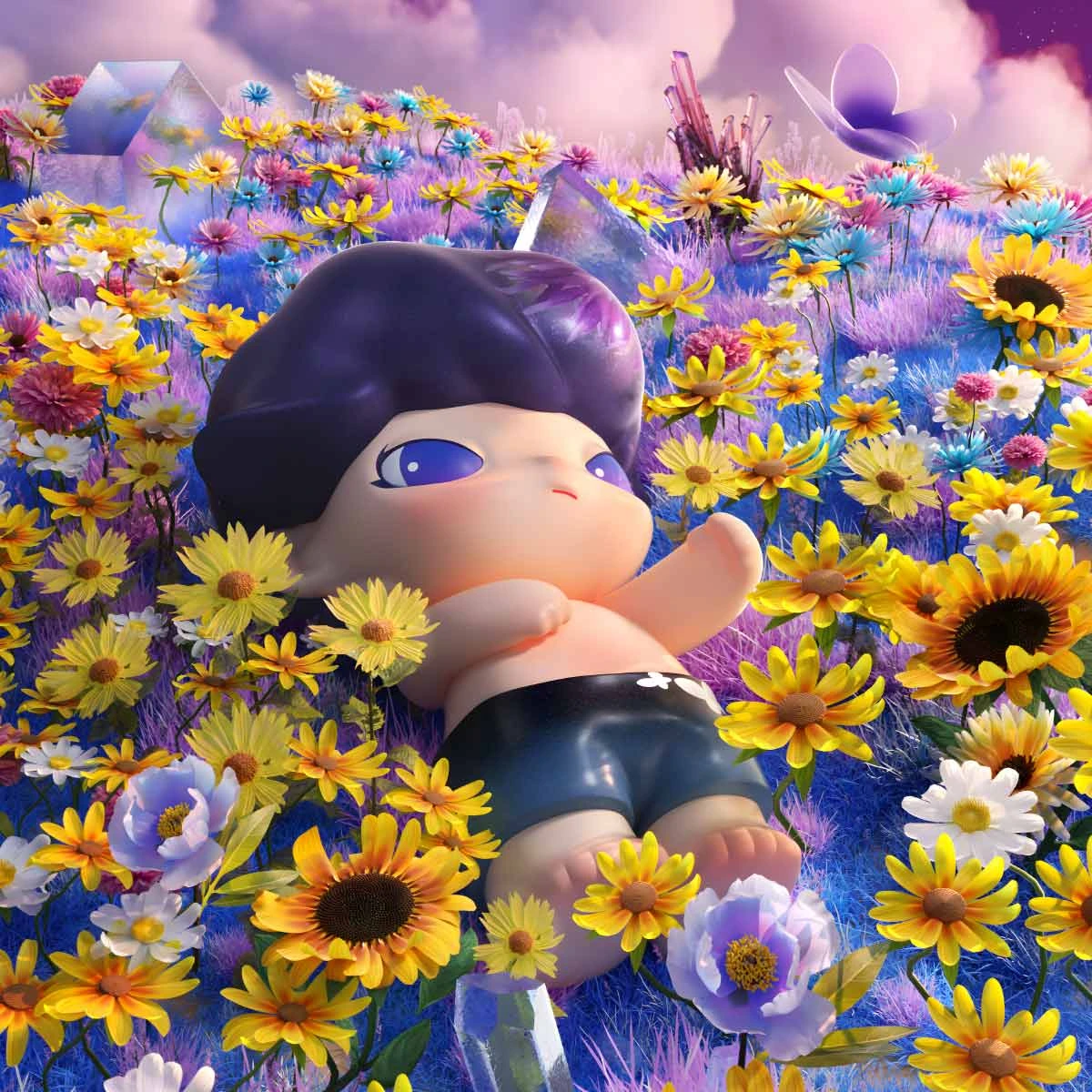 MEGA JUST DIMOO 1000% MIKA NINAGAWA MEGA JUST DIMOO 1000% MIKA NINAGAWA -Pop Mart Sale Shop