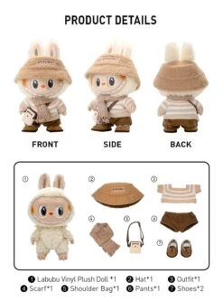 THE MONSTERS - DRESS BE LATTE Vinyl Plush Doll -Pop Mart Sale Shop 20231115 174401 827489 1200x1624