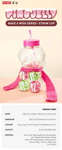 PINO JELLY Make A Wish Series-Straw Cup -Pop Mart Sale Shop 20231123 182428 240413 1200x2898