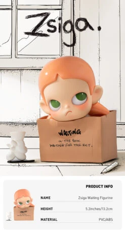 Zsiga Waiting Figurine -Pop Mart Sale Shop 20231201 180458 433708 1200x2227