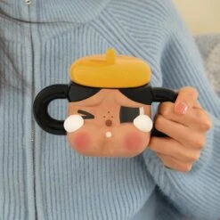 CRYBABY Sad Club Series-Ceramic Cup (Brown) -Pop Mart Sale Shop 20240102 161920 440804 1200x1200