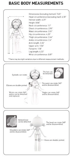 SKULLPANDA × NANA Action Figure -Pop Mart Sale Shop 20240130 175019 324433 1200x2607