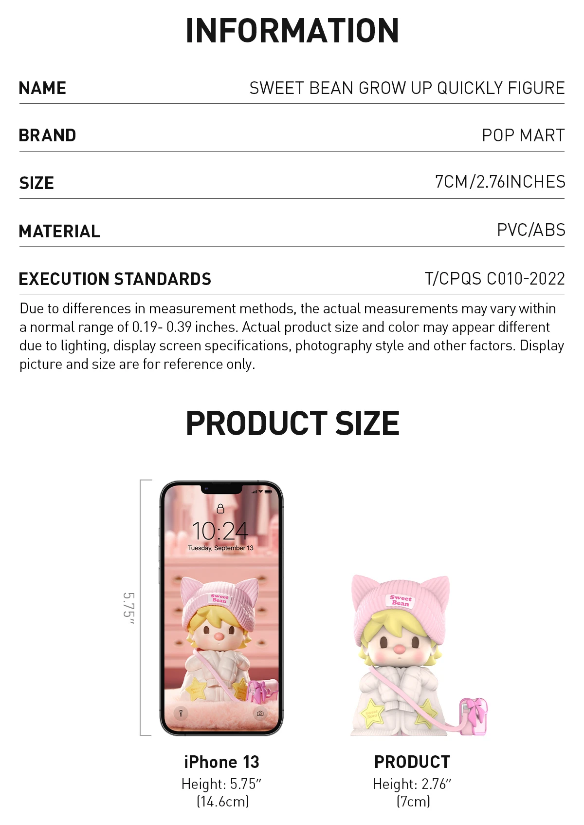 Sweet Bean Grow up Quickly Figure Sweet Bean Grow Up Quickly Figure -Pop Mart Sale Shop