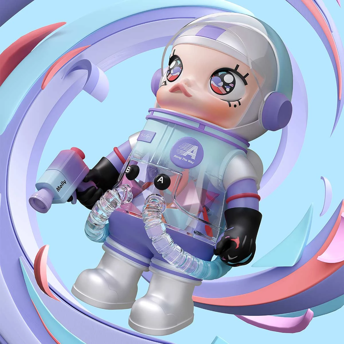 MEGA SPACE MOLLY 1000% Louis De Guzman MEGA SPACE MOLLY 1000% Louis De Guzman -Pop Mart Sale Shop