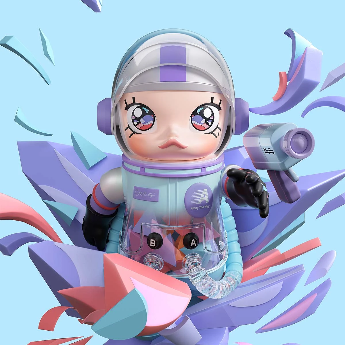 MEGA SPACE MOLLY 1000% Louis De Guzman MEGA SPACE MOLLY 1000% Louis De Guzman -Pop Mart Sale Shop