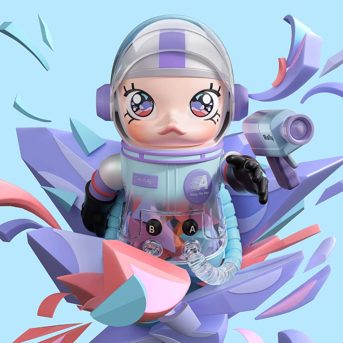 MEGA SPACE MOLLY 400% Louis De Guzman MEGA SPACE MOLLY 400% Louis De Guzman -Pop Mart Sale Shop