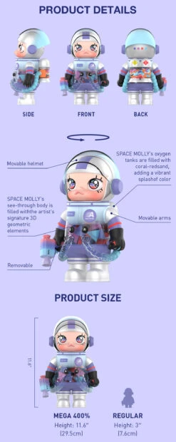 MEGA SPACE MOLLY 400% Louis De Guzman 11 MEGA SPACE MOLLY 400% Louis De Guzman -Pop Mart Sale Shop 20240327 102352 119754 1200x3012