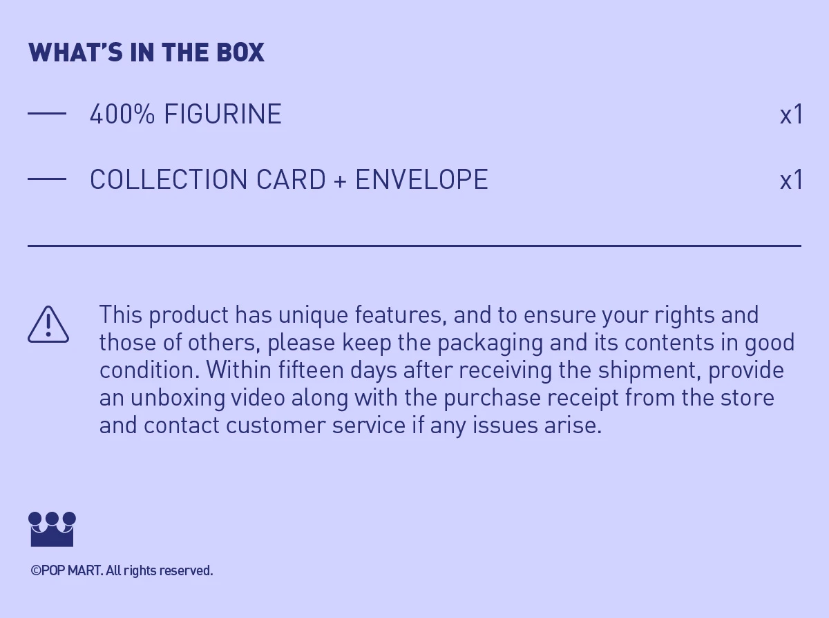 MEGA SPACE MOLLY 400% Louis De Guzman MEGA SPACE MOLLY 400% Louis De Guzman -Pop Mart Sale Shop