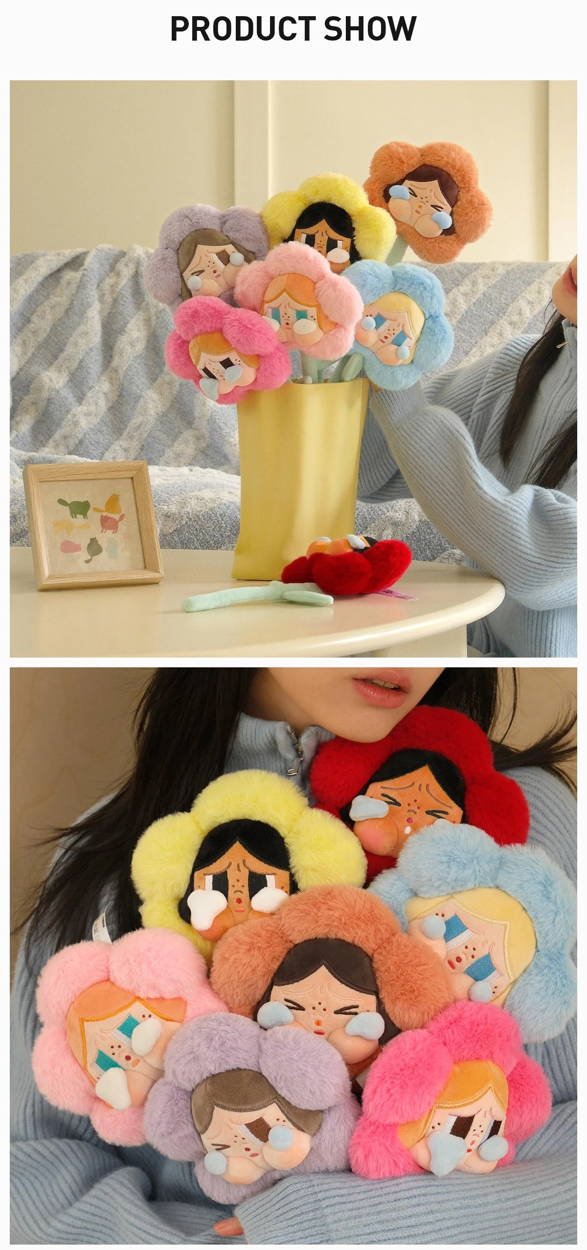 CRYBABY Sad Club Series - Plush Flower Blind Box CRYBABY Sad Club Series - Plush Flower Blind Box -Pop Mart Sale Shop