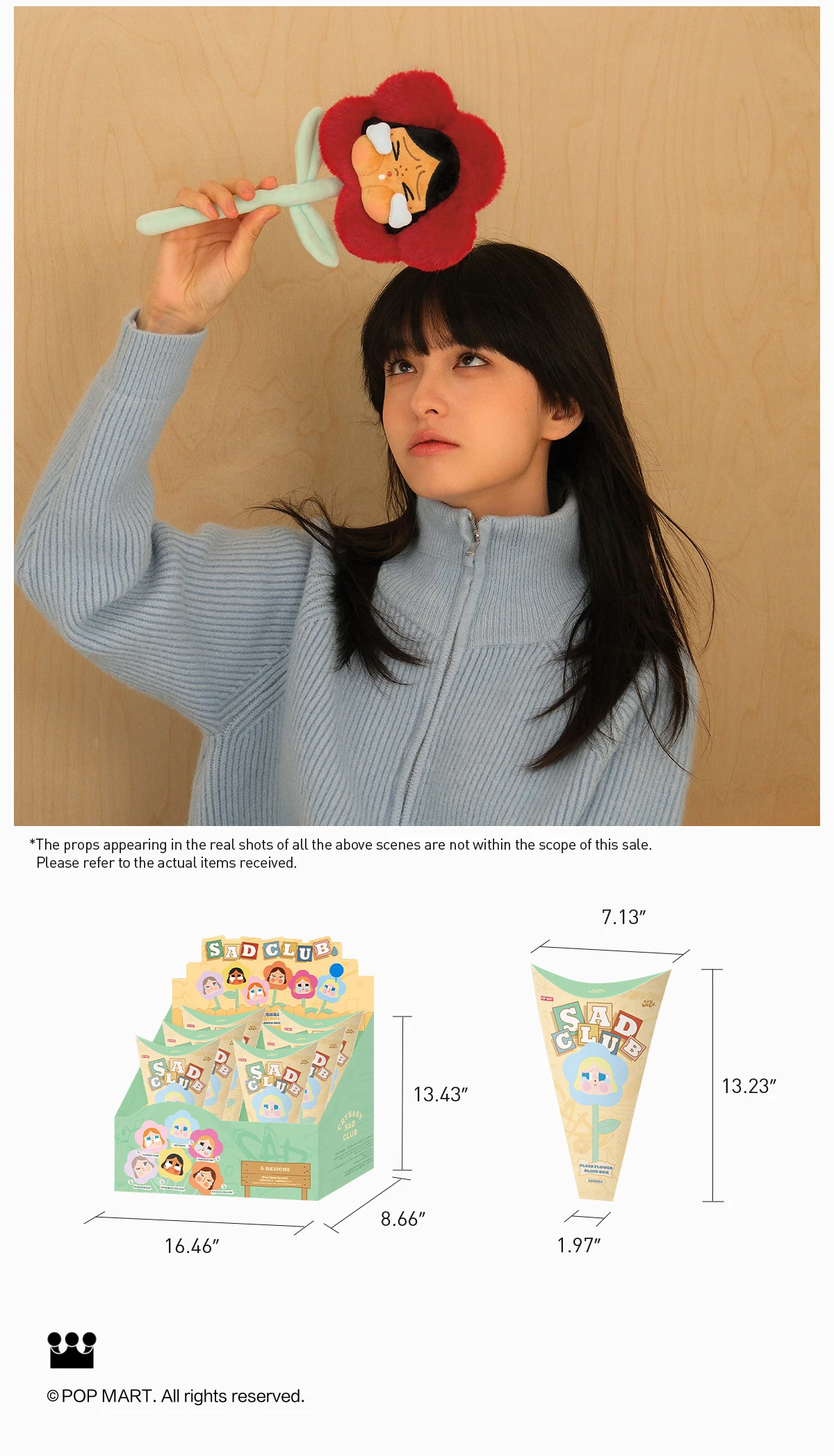 CRYBABY Sad Club Series - Plush Flower Blind Box CRYBABY Sad Club Series - Plush Flower Blind Box -Pop Mart Sale Shop