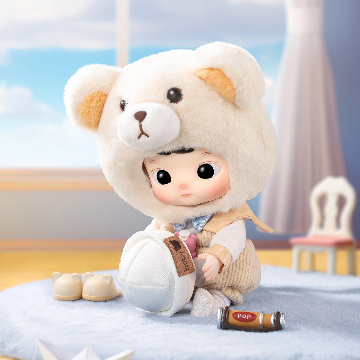 HACIPUPU Captain Bear Action Figure HACIPUPU Captain Bear Action Figure -Pop Mart Sale Shop