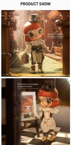 MOLLY Victorian Painter 1/8 Action Figure -Pop Mart Sale Shop 20240425 143932 389675 1200x2458