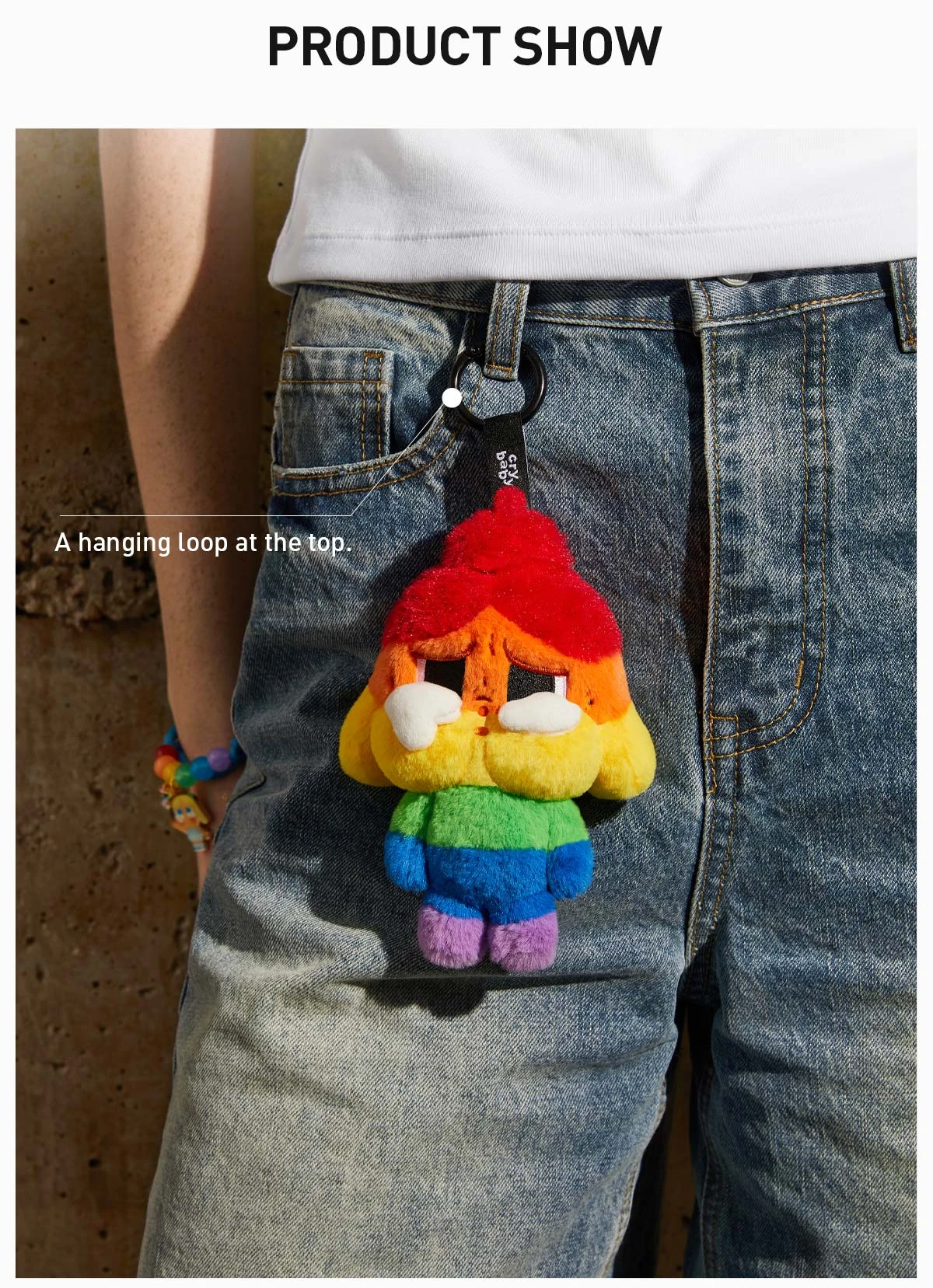 CRYBABY CHEER UP, BABY! SERIES-Plush Doll Pendant CRYBABY CHEER UP, BABY! SERIES-Plush Doll Pendant -Pop Mart Sale Shop 20240511 151244 986651 crybaby cheer up baby series plush doll