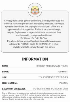 CRYBABY PRIDE PARADE FIGURE -Pop Mart Sale Shop 20240530 150659 471589 crybaby pride parade figure designer figurine details pop mart us 03 1200x1744