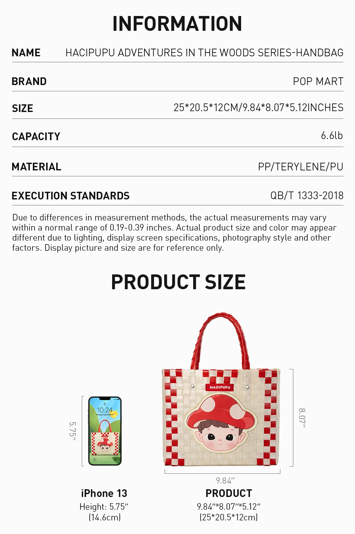 HACIPUPU Adventures In The Woods Series-Handbag HACIPUPU Adventures In The Woods Series-Handbag -Pop Mart Sale Shop 20240604 111255 624742 hacipupu adventures in the woods series handbag accessories pop mart us