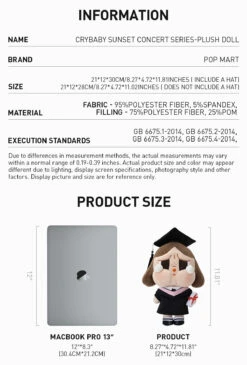 CRYBABY Sunset Concert Series-Plush Doll 9 CRYBABY Sunset Concert Series-Plush Doll -Pop Mart Sale Shop 20240614 144543 848608 crybaby sunset concert series plush doll accessories pop mart us detail 02 1200x1772