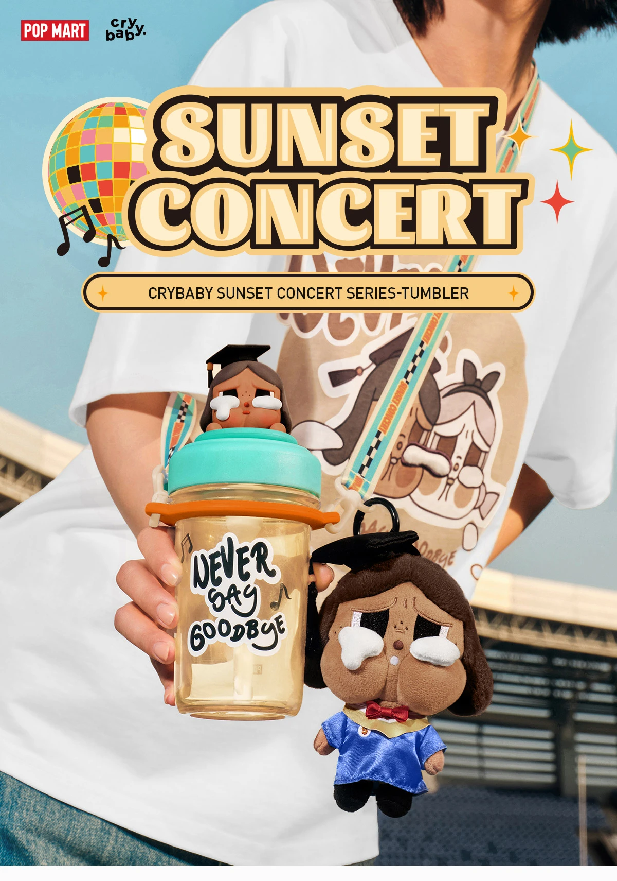 CRYBABY Sunset Concert Series-Tumbler CRYBABY Sunset Concert Series-Tumbler -Pop Mart Sale Shop 20240617 095455 096711 crybaby sunset concert series tumbler accessories pop mart us details