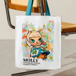 MOLLY Anniversary Statues Classical Retro 2 Series-Canvas Bag -Pop Mart Sale Shop 20240627 103206 267656 molly anniversary statues classical retro 2 series canvas bag accessories pop mart us scene 2 1200x1200