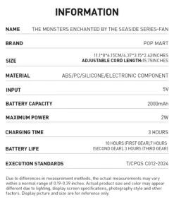 THE MONSTERS Enchanted By The Seaside Series-Fan 9 THE MONSTERS Enchanted By The Seaside Series-Fan -Pop Mart Sale Shop 20240703 182021 582317 the monsters enchanted by the seaside series fan accessories pop mart us details 2 1200x1388