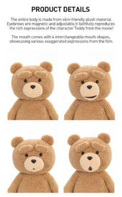Ted2-ted Action Plush Figure -Pop Mart Sale Shop 20240718 141203 447525 ted2 ted action plush doll plush toys pop mart us details 2 1200x1930
