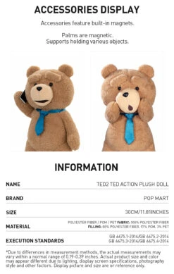 Ted2-ted Action Plush Figure -Pop Mart Sale Shop 20240718 141203 525565 ted2 ted action plush doll plush toys pop mart us details 3 1200x1891