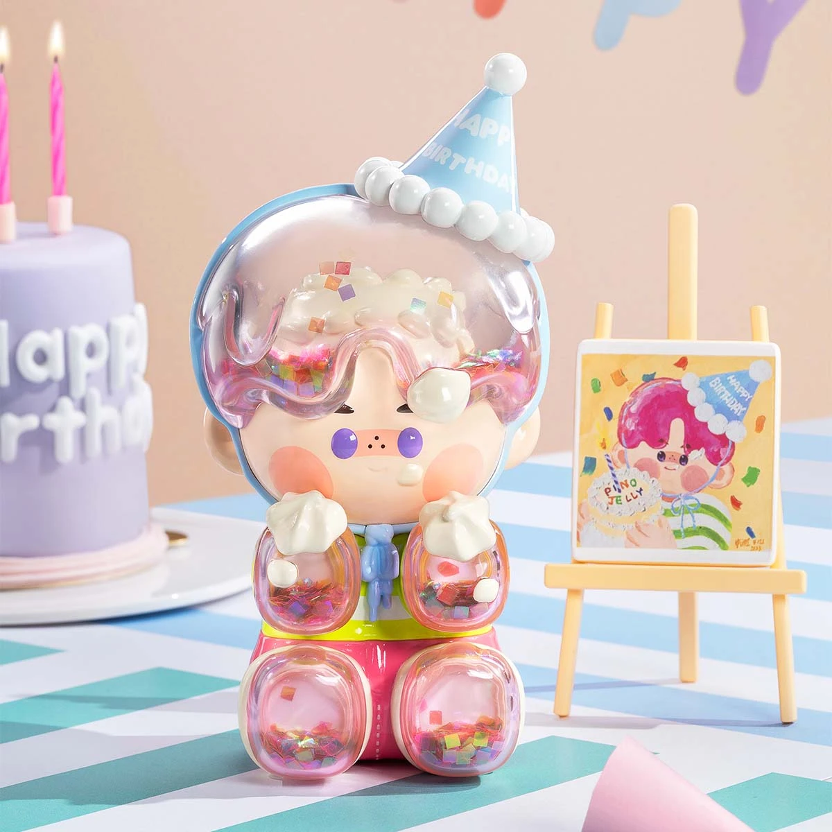 PINO JELLY Birthday Bash Figurine PINO JELLY Birthday Bash Figurine -Pop Mart Sale Shop 20240822 101829 191798 pino jelly birthday bash figurine figurine pop mart us