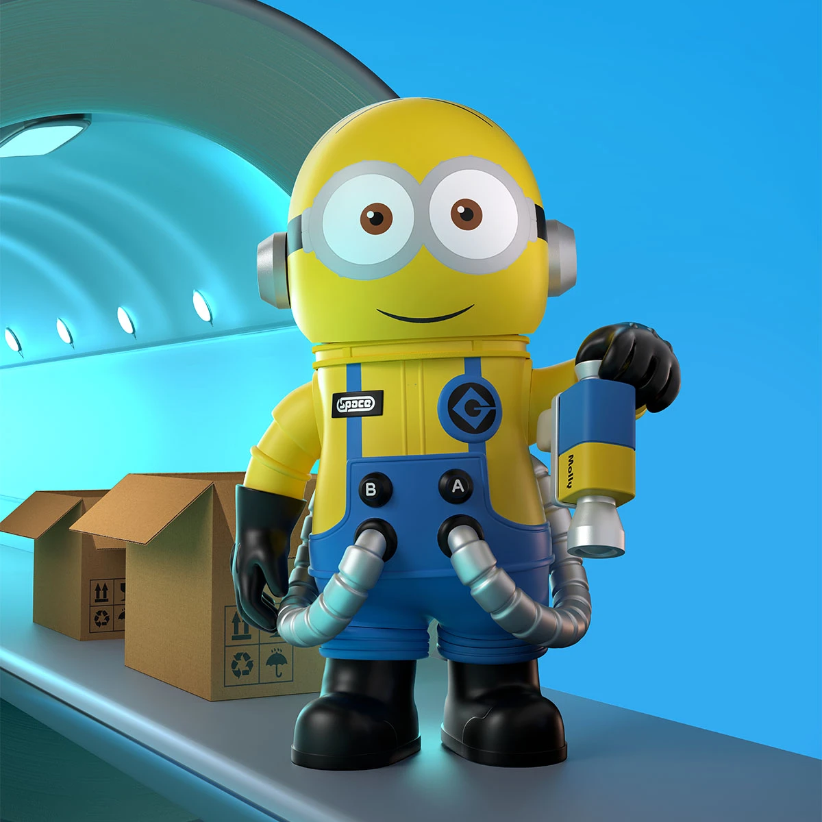 MEGA SPACE MOLLY 400% Minions MEGA SPACE MOLLY 400% Minions -Pop Mart Sale Shop 20240905 142425 534449 mega space molly 400 minions mega pop mart us scene