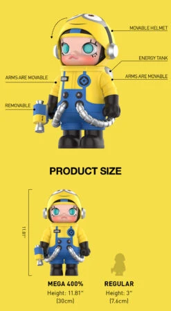 MEGA SPACE MOLLY 400% Minions 15 MEGA SPACE MOLLY 400% Minions -Pop Mart Sale Shop 20240905 142439 885463 mega space molly 400 minions mega details pop mart us 03 1200x2183