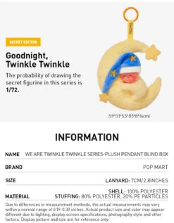 We Are Twinkle Twinkle Series-Plush Pendant Blind Box -Pop Mart Sale Shop 20240912 115515 338513 we are twinkle twinkle series plush pendant blind box blind boxes details popmart us 03 1200x1540