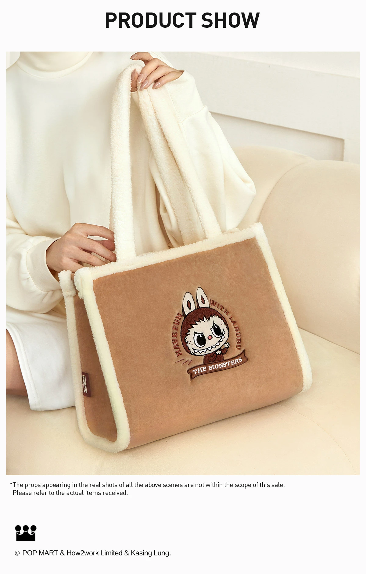 Classic Bag Series- LABUBU Plush Tote Bag (Brown) Classic Bag Series- LABUBU Plush Tote Bag (Brown) -Pop Mart Sale Shop 20240912 173229 943086 classic bag series labubu plush tote bag brown accessories pop mart us