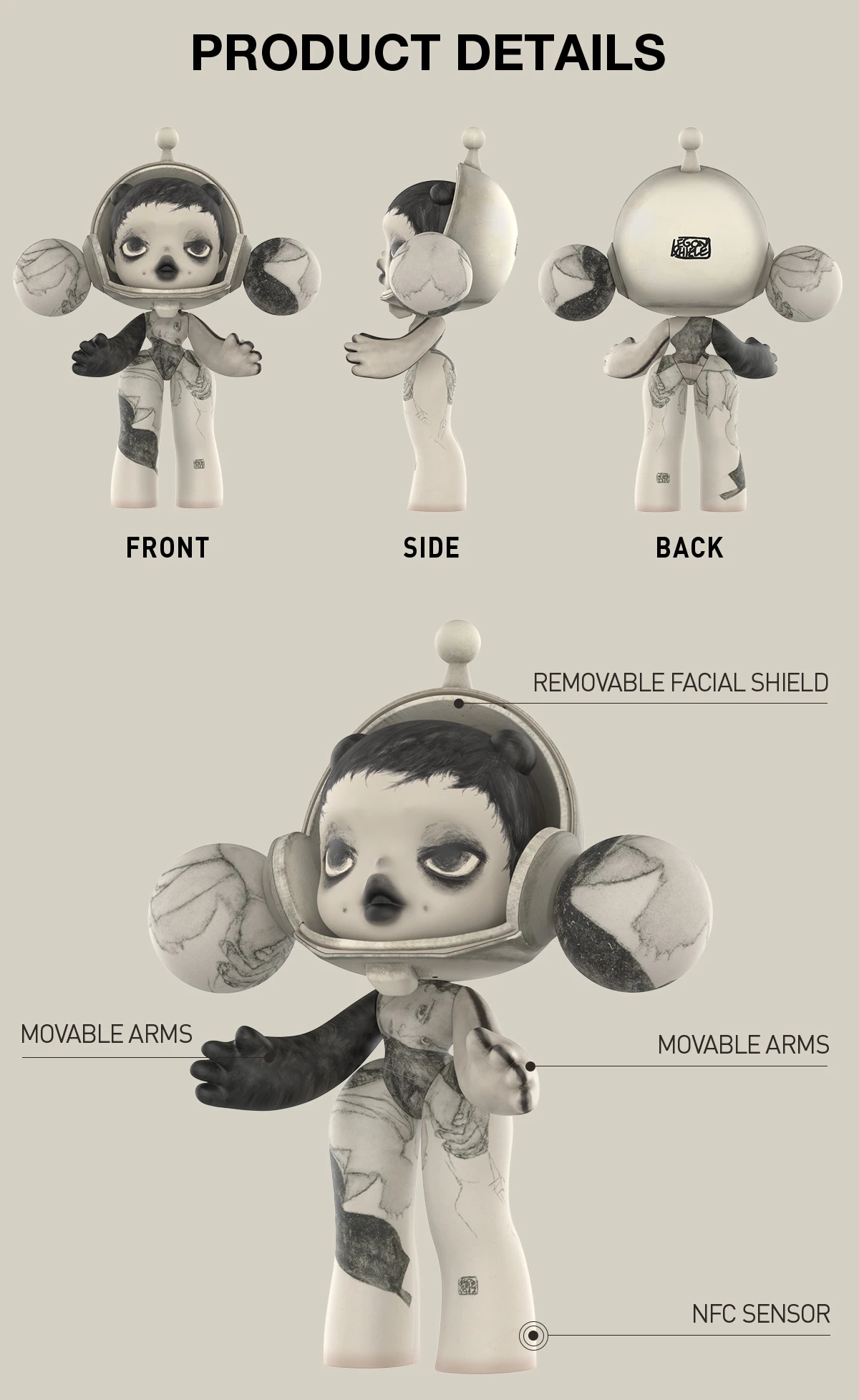 MEGA α SKULLPANDA 1000% Egon Schiele MEGA α SKULLPANDA 1000% Egon Schiele -Pop Mart Sale Shop 20240914 191958 657210 03 mega skullpanda 1000 egon schiele mega 1000 details popmart