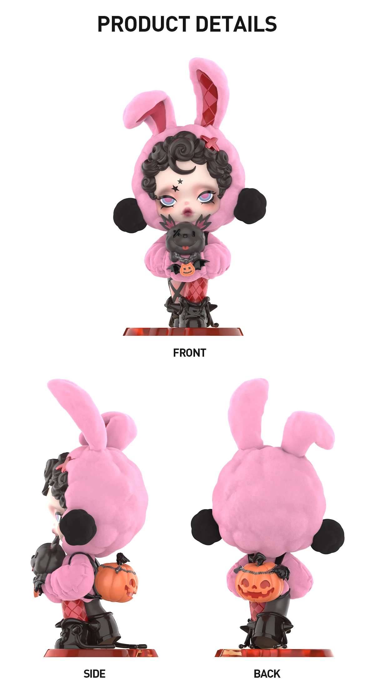 SKULLPANDA Bunny or Doggy Figure SKULLPANDA Bunny Or Doggy Figure -Pop Mart Sale Shop 20240918 164612 075291 02 skullpanda bunny or doggy figure figurine details popmart