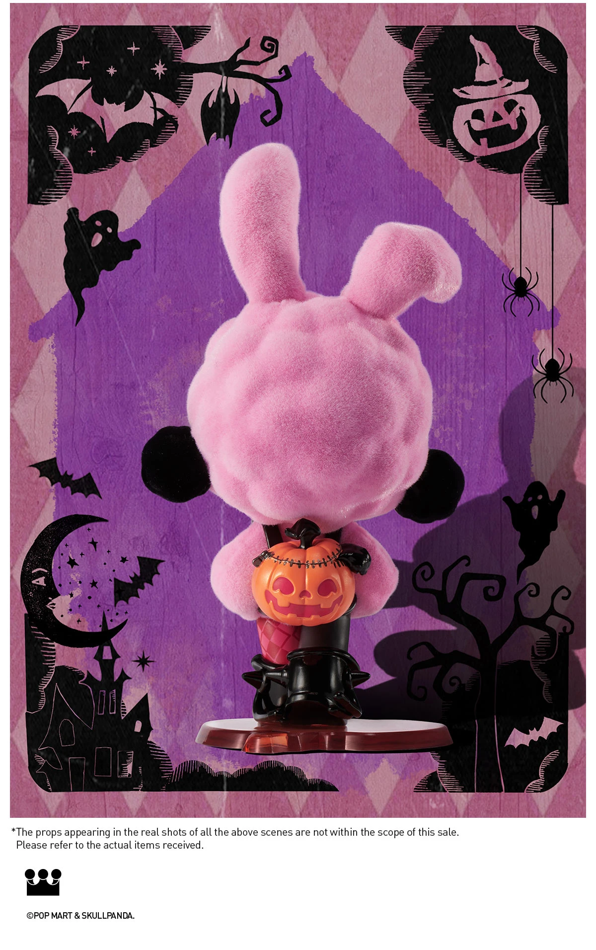 SKULLPANDA Bunny or Doggy Figure SKULLPANDA Bunny Or Doggy Figure -Pop Mart Sale Shop 20240918 164612 217166 06 skullpanda bunny or doggy figure figurine details popmart