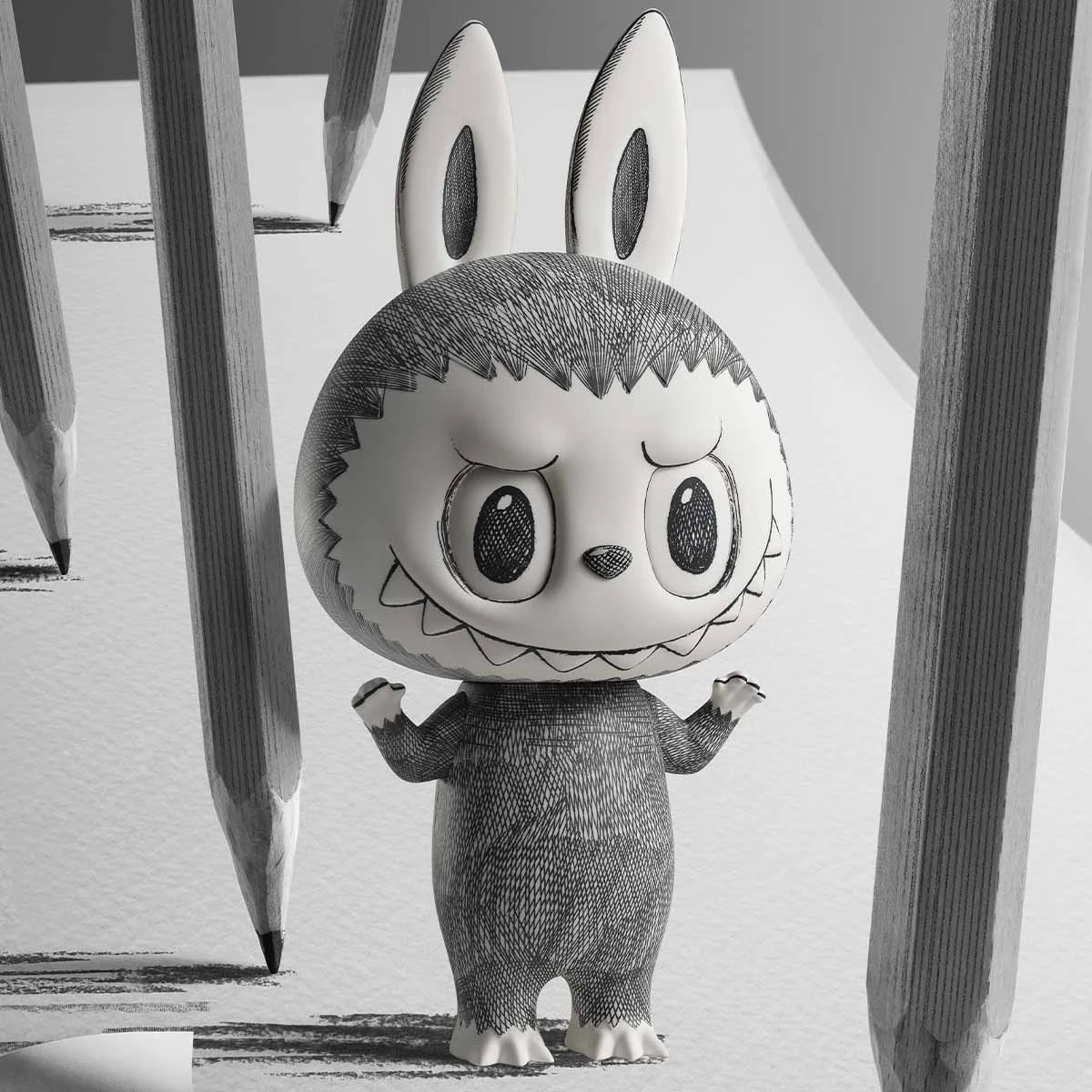 MEGA LABUBU 1000% Sketch MEGA LABUBU 1000% Sketch -Pop Mart Sale Shop