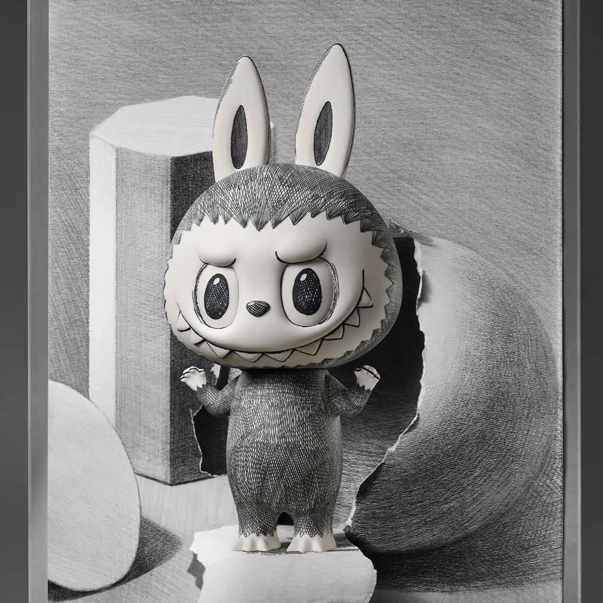 MEGA LABUBU 1000% Sketch MEGA LABUBU 1000% Sketch -Pop Mart Sale Shop