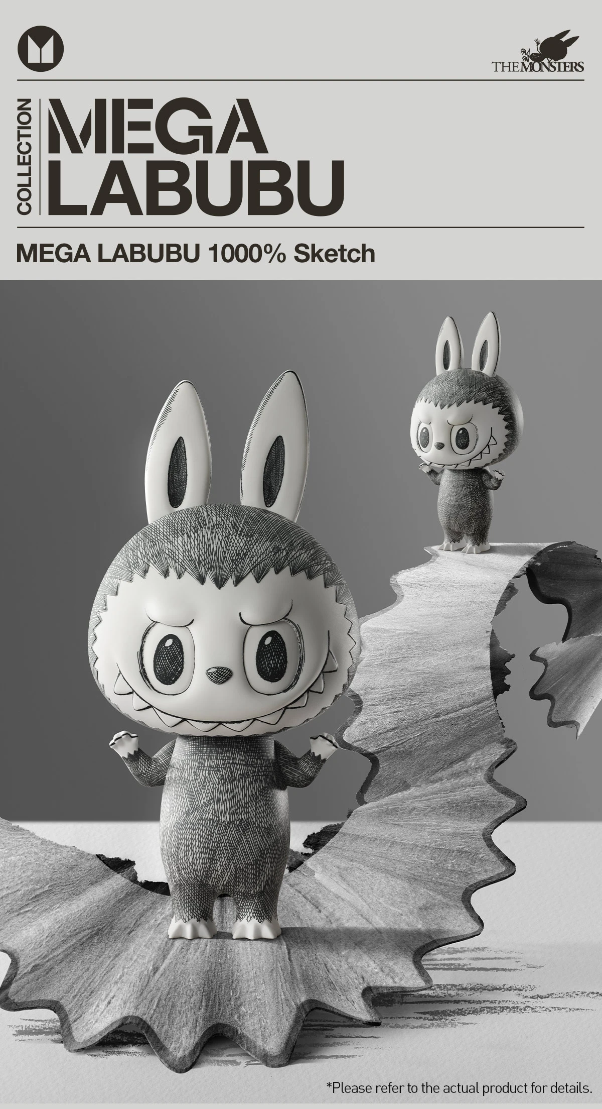 MEGA LABUBU 1000% Sketch MEGA LABUBU 1000% Sketch -Pop Mart Sale Shop 20240927 161518 646744 01 mega labubu 1000 sketch mega 1000 popmart