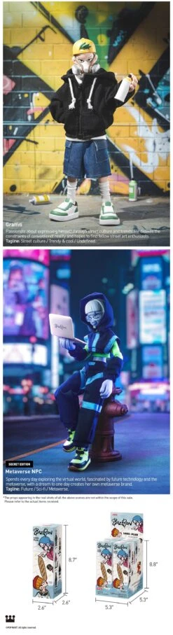 BAZBON Label Plan Series 1/8 Action Figure -Pop Mart Sale Shop 20241015 114421 703243 bazbon label plan series 1 8 action figure blind boxes pop mart us detail 08 1200x4406