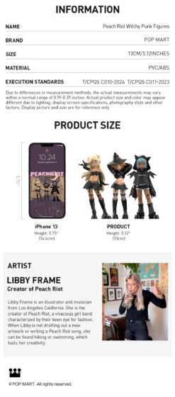 Peach Riot Witchy Punk Figures 9 Peach Riot Witchy Punk Figures -Pop Mart Sale Shop 20241015 174403 004337 peach riot witchy punk figures designer figurines pop mart us detail 03 1200x2720