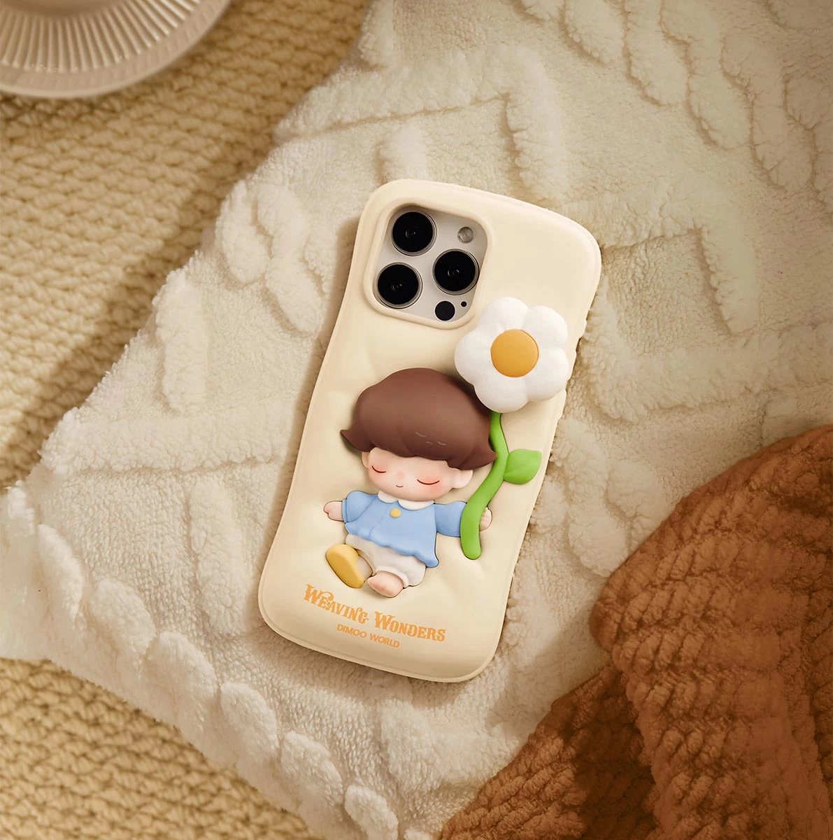 DIMOO Weaving Wonders Series-Phone Case DIMOO Weaving Wonders Series-Phone Case -Pop Mart Sale Shop 20241024 092521 177329 dimoo weaving wonders series phone case accessories pop mart us scene