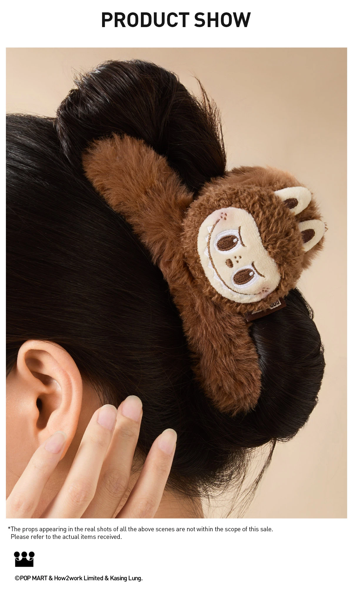 THE MONSTERS Classic Series- LABUBU Plush Hair Clip THE MONSTERS Classic Series- LABUBU Plush Hair Clip -Pop Mart Sale Shop 20241030 140050 136587 03 the monsters classic series labubu plush hair clip labubu accessories popmart