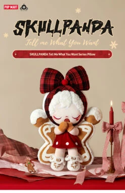 SKULLPANDA Tell Me What You Want Series Pillow -Pop Mart Sale Shop 20241104 181542 973075 01 skullpanda tell me what you want series pillow accessories details popmart us 1200x1840