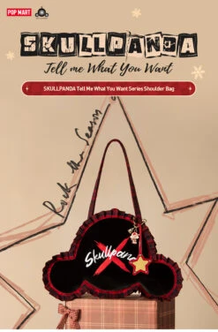 SKULLPANDA Tell Me What You Want Series Shoulder Bag 7 SKULLPANDA Tell Me What You Want Series Shoulder Bag -Pop Mart Sale Shop 20241104 181802 666112 01 skullpanda tell me what you want series shoulder bag accessories details popmart us 1200x1826