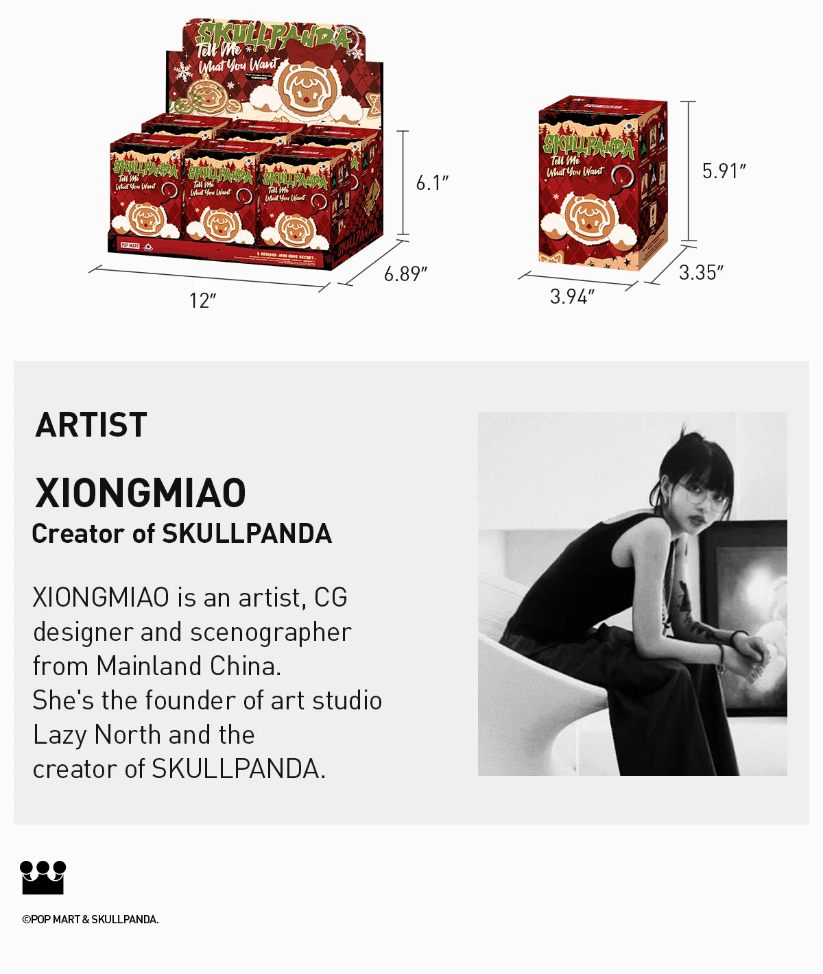 SKULLPANDA Tell Me What You Want Series Plush Pendant SKULLPANDA Tell Me What You Want Series Plush Pendant -Pop Mart Sale Shop 20241104 182250 617329 skullpanda tell me what you want series plush pendant accessories pop mart us